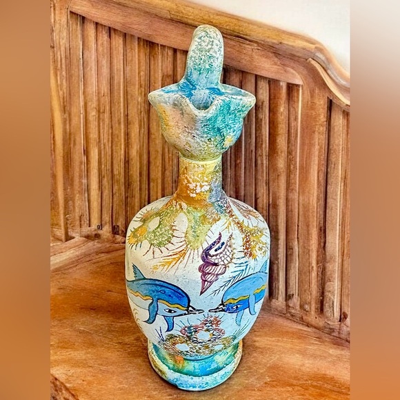 Minoan Style (c.1500 B.C.) Handmade Greek Jug Vase - Picture 6 of 13